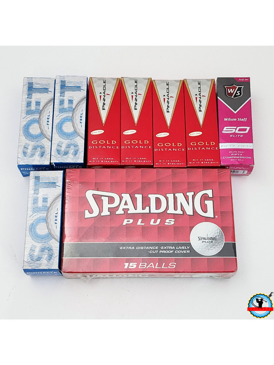 Wilson Spalding Pinnacle Other - Lot Of 39 New Golf Balls Spalding Pinnacle and Wilson